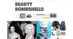 Desktop Screenshot of beautybombshells.com